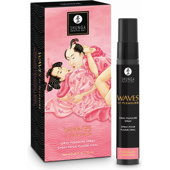 Оральный спрей Waves of Pleasure с ароматом арбуза - 20 мл. Фотография 4.