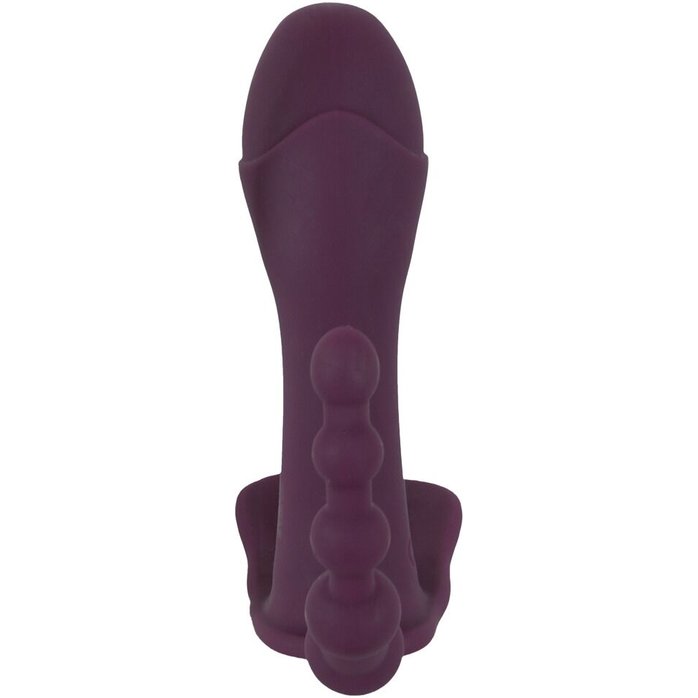 Фиолетовый вибратор для ношения в трусиках ARIVA RC Panty Vibrator - Beau coeur. Фотография 7.