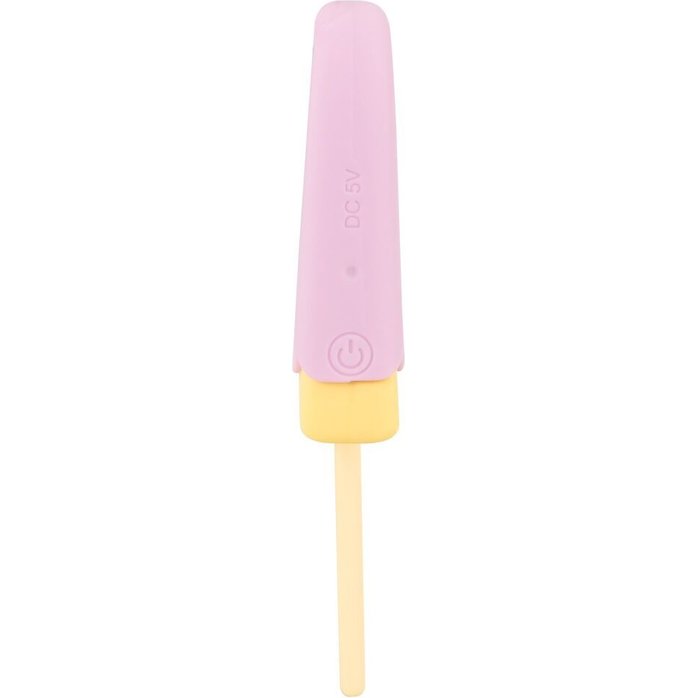Сиреневый мини-вибратор в форме пломбира Vibrating Popsicle - You2Toys. Фотография 6.