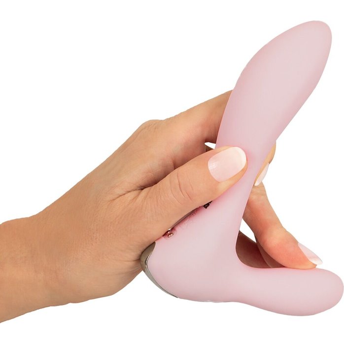 Розовый мини-вибратор CERYA Strong Mini Vibrator - 14 см - Beau coeur. Фотография 7.