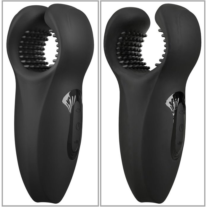 Мужской вибратор-стимулятор Man Wand with Vibration and Moving Wings - Rebel. Фотография 5.