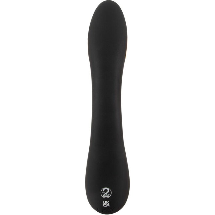 Черный вибратор-кролик с электростимуляцией E-Stim Rabbit Vibrator - 20,5 см - XOUXOU. Фотография 5.