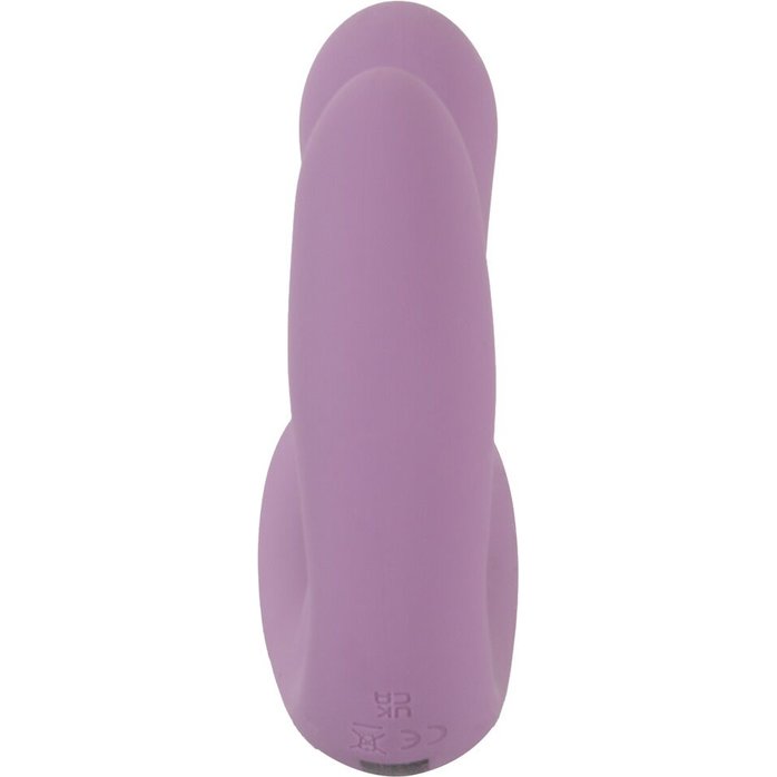 Фиолетовый тройной вибратор MIREVA RC Triple Hands-Free Vibrator - Beau coeur. Фотография 5.