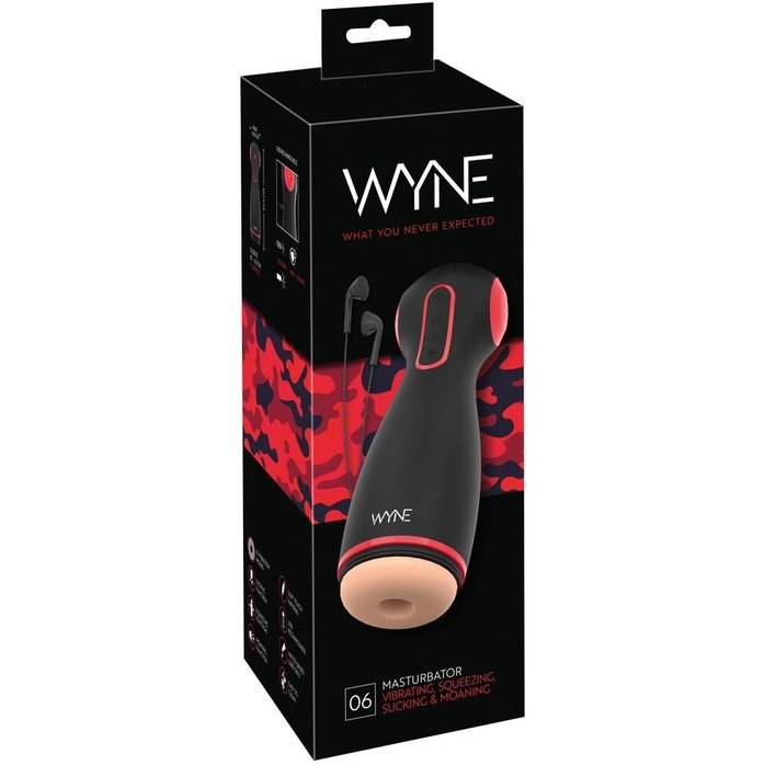 Мастурбатор WYNE Masturbator 06 с двумя моторами - WYNE. Фотография 2.