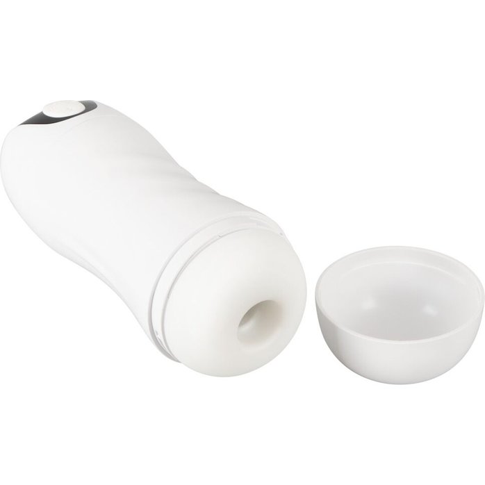 Белый мастурбатор Masturbator with 2 functions - Stroker. Фотография 6.