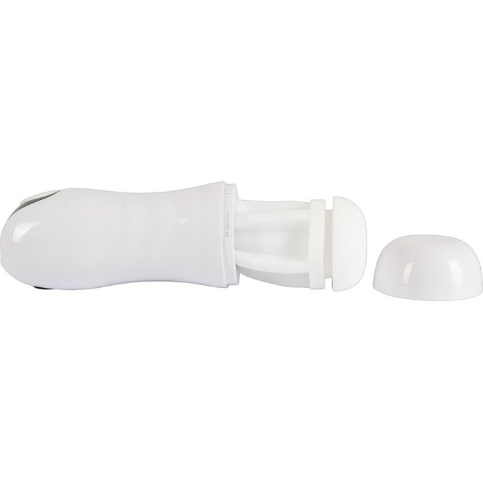Белый мастурбатор Masturbator with 2 functions - Stroker. Фотография 9.