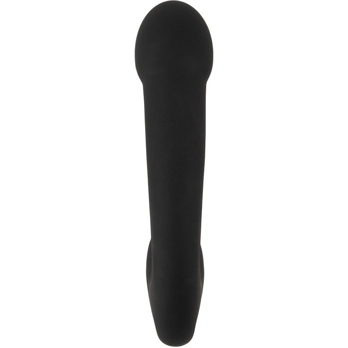 Черный силиконовый вибратор G P-Spot Vibrator - 16,8 см - Black Velvets. Фотография 5.