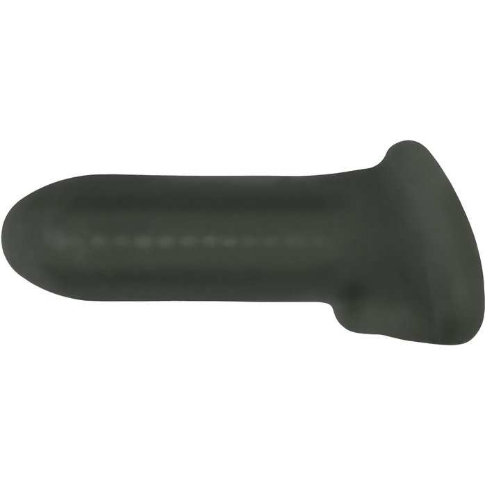 Черный фаллоудлинитель Striker - 13,5 см - Super Hero. Фотография 5.