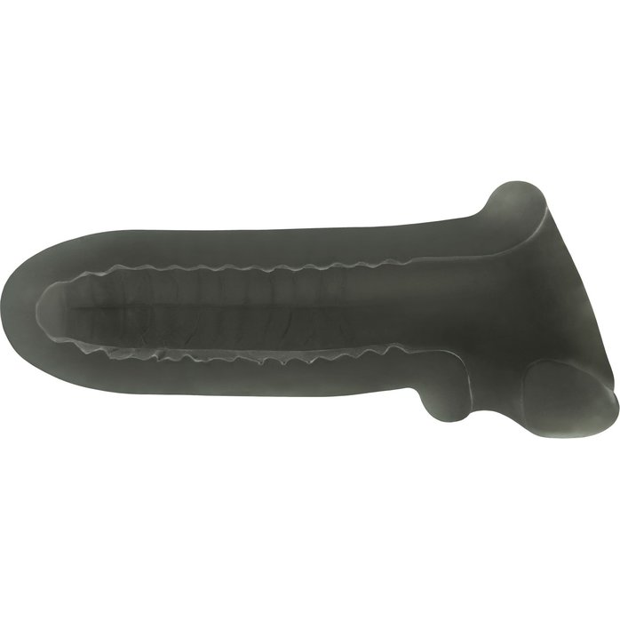 Черный фаллоудлинитель Striker - 13,5 см - Super Hero. Фотография 6.