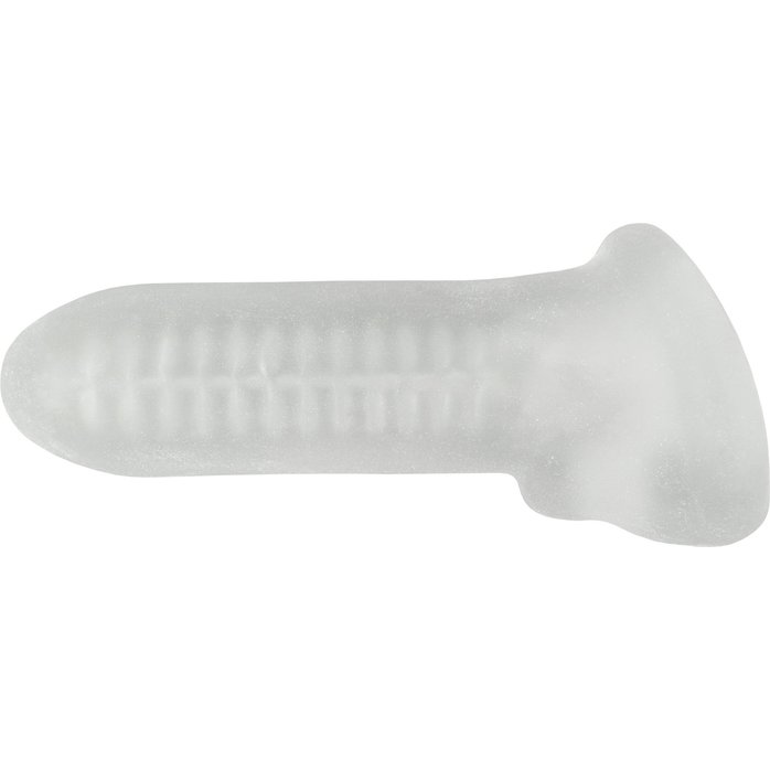 Белый фаллоудлинитель Striker - 13,5 см - Super Hero. Фотография 4.