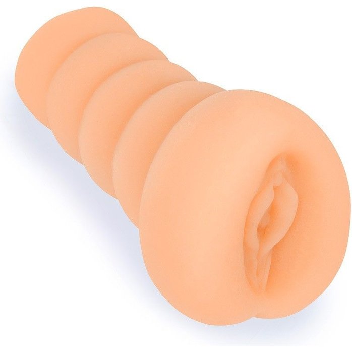 Телесный мастурбатор в виде вагины с узким входом. Фотография 2.