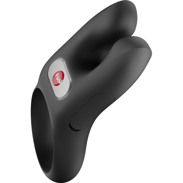 Черное эрекционное виброкольцо Nos. Фотография 2.