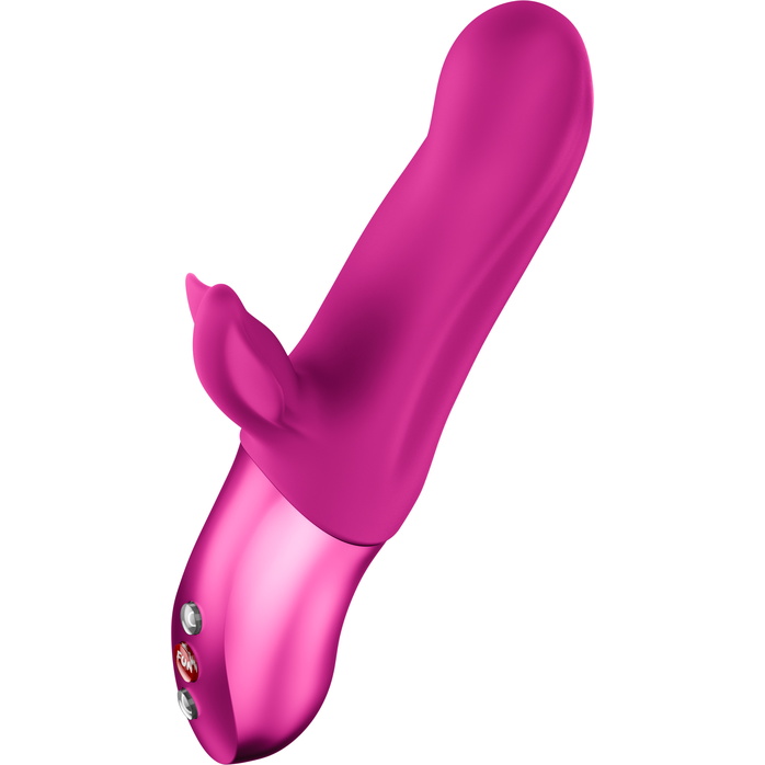 Лиловый вибратор-пульсатор Bi Stronic Fusion - 21,9 см. Фотография 3.