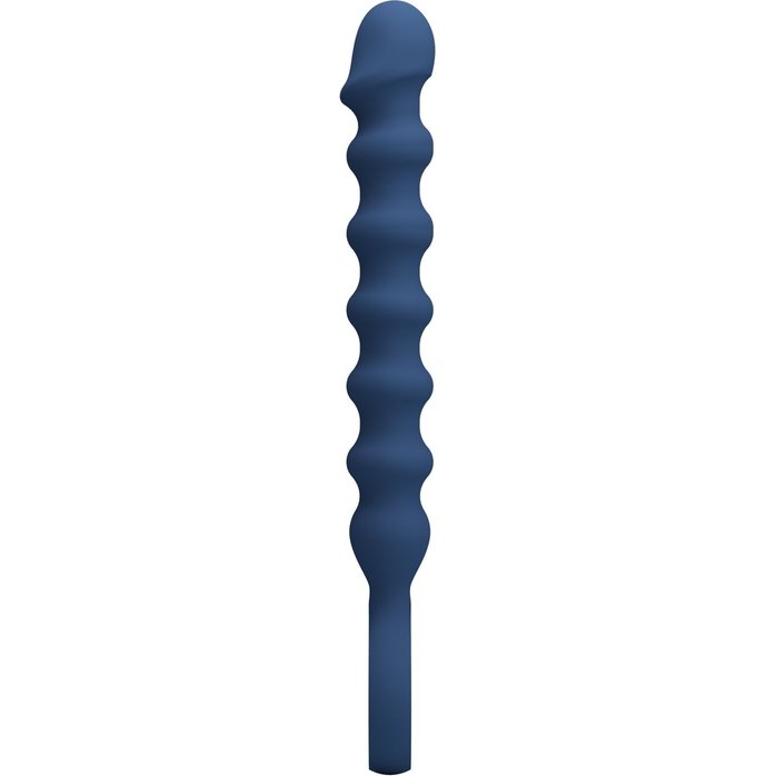 Синяя анальная цепочка - 28,5 см - Mr.Play. Фотография 5.