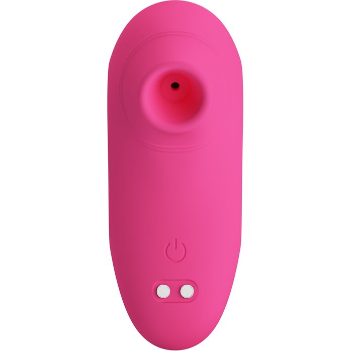 Розовый вакуумный клиторальный массажер Arila - Pretty Love. Фотография 4.