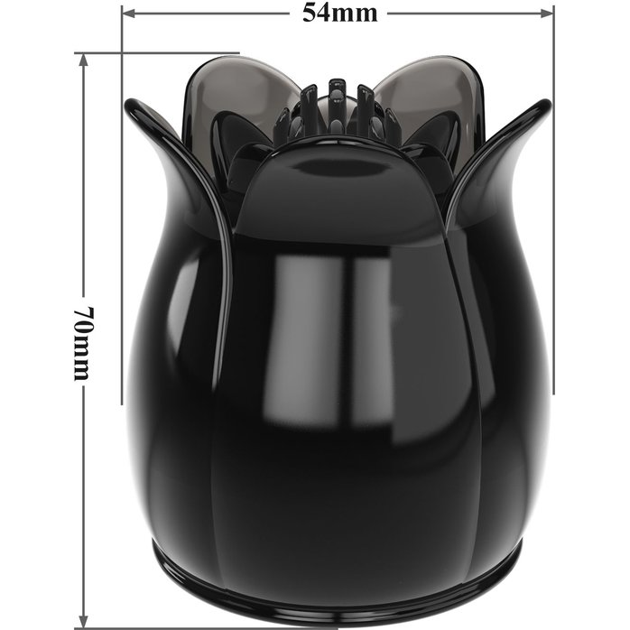 Черная насадка для wand-массажера - Pretty Love. Фотография 8.