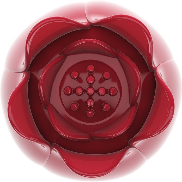 Красная насадка для wand-массажера - Pretty Love. Фотография 6.
