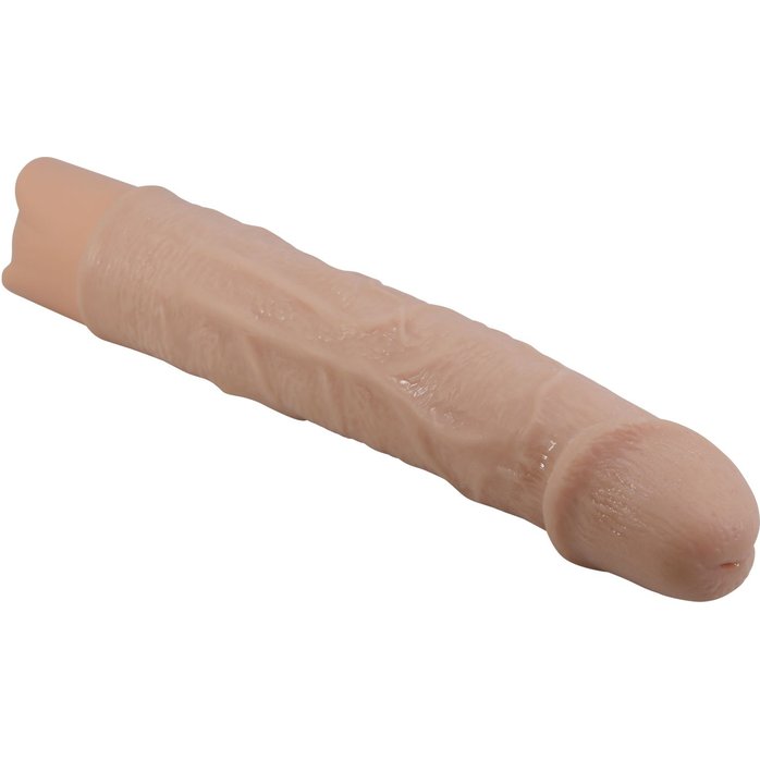 Телесный реалистичный вибратор Leander - 20,3 см - Pretty Love. Фотография 6.