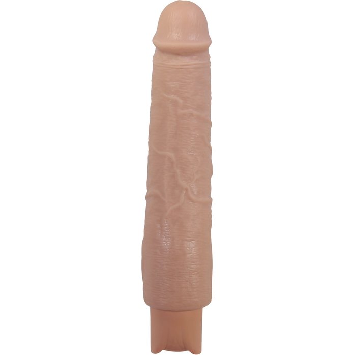 Телесный реалистичный вибратор Soren - 25,2 см - Pretty Love
