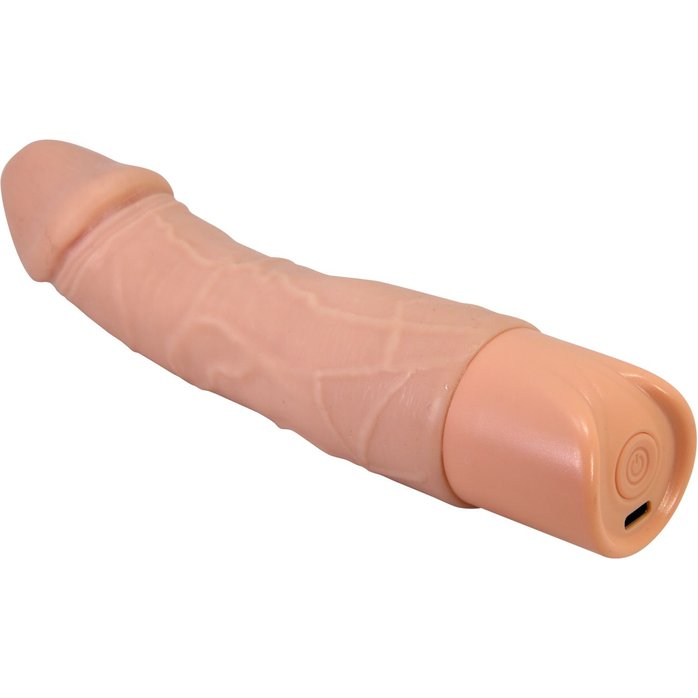 Телесный реалистичный вибратор Jermaine - 19,5 см - Pretty Love. Фотография 5.