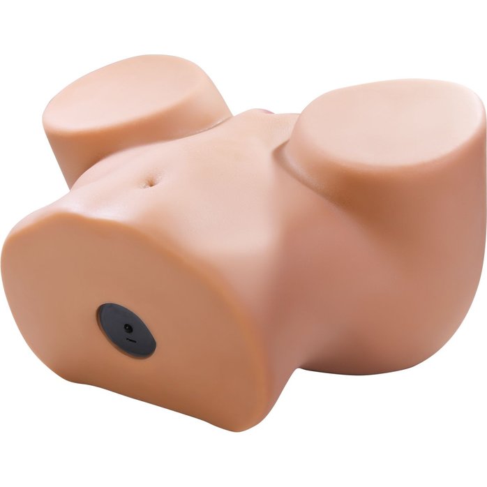 Телесный мастурбатор Julia с 2 любовными тоннелями - Crazy Bull. Фотография 4.