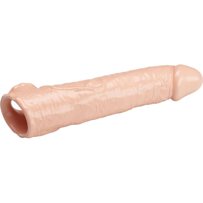 Телесный фаллоудлинитель с подхватом мошонки Silas - 26 см - Pretty Love. Фотография 6.