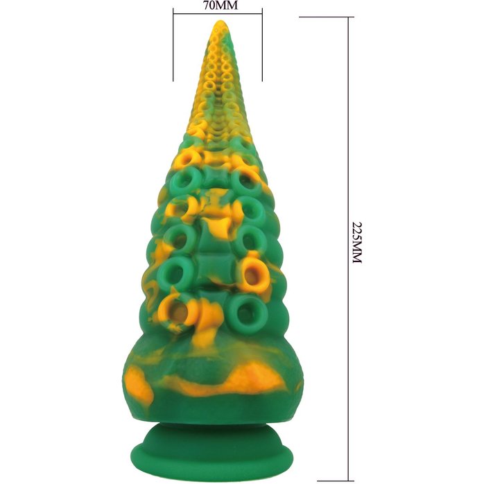 Силиконовый фаллоимитатор-щупальце Abyssal Colossus - 22,5 см. Фотография 6.