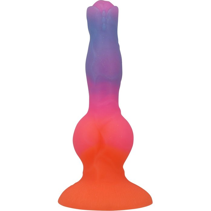 Силиконовый фантазийный фаллоимитатор Hercules - 21,5 см. Фотография 4.