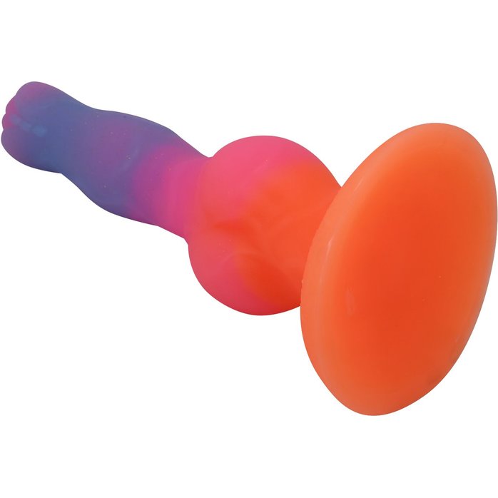 Силиконовый фантазийный фаллоимитатор Hercules - 21,5 см. Фотография 6.