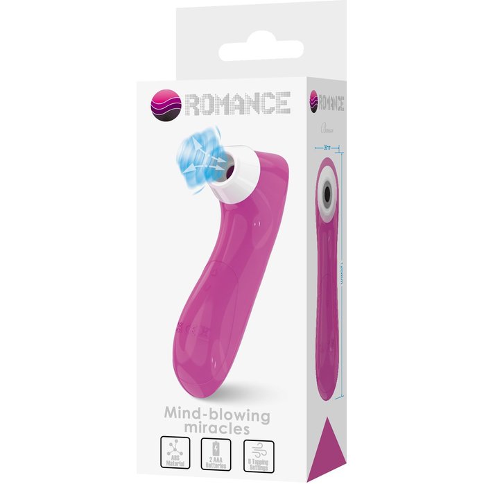 Розовый клиторальный стимулятор Breeze. Фотография 3.