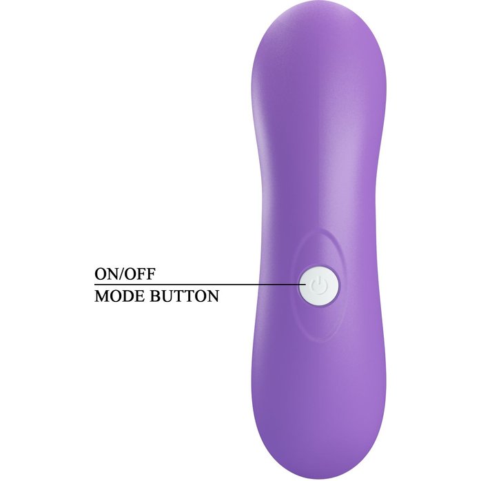 Сиреневый клиторальный стимулятор Breeze. Фотография 9.