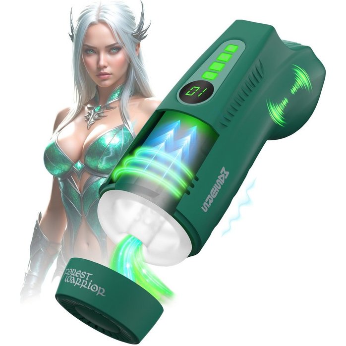 Интерактивный мастурбатор Ayla с вакуумом, вибрацией и голосом - Masturs