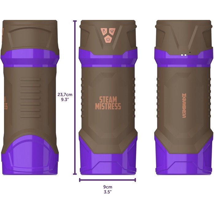 Интерактивный мастурбатор Misty с вакуумом, вибрацией и сжатием - Masturs. Фотография 12.
