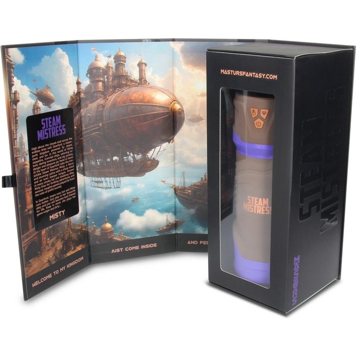 Интерактивный мастурбатор Misty с вакуумом, вибрацией и сжатием - Masturs. Фотография 16.