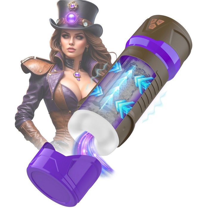 Интерактивный мастурбатор Misty с вакуумом, вибрацией и сжатием - Masturs