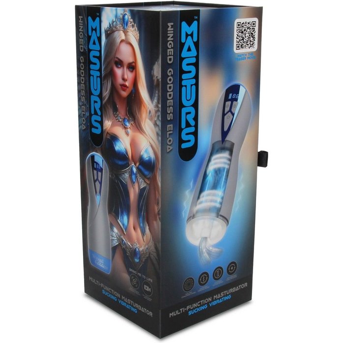 Интерактивный мастурбатор Eloa с вакуумом и вибрацией - Masturs. Фотография 15.