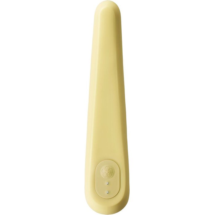 Желтый вибратор iroha Fit Mikazuki - 17,7 см - IROHA Vibrators. Фотография 2.