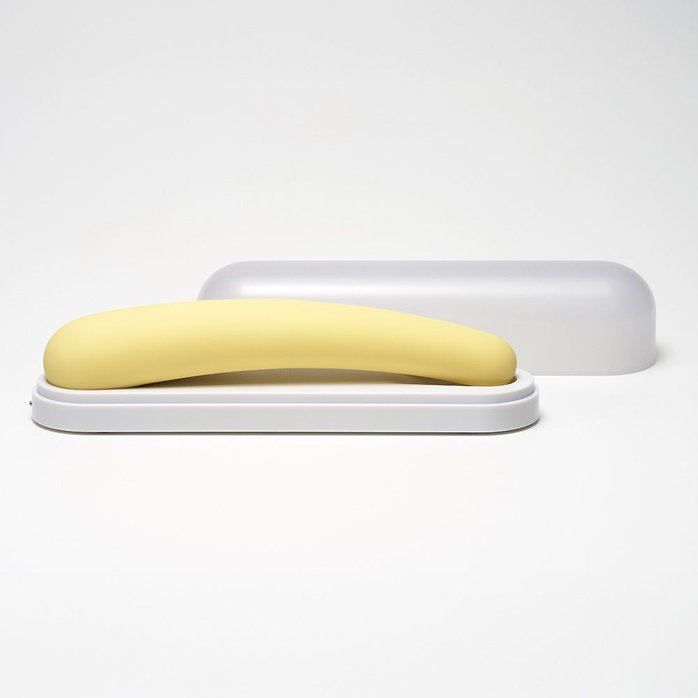 Желтый вибратор iroha Fit Mikazuki - 17,7 см - IROHA Vibrators. Фотография 9.