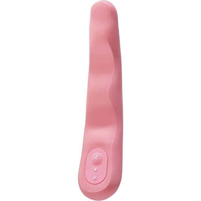 Розовый вибратор iroha Fit Minamozuki Nadeshiko - 17,7 см - IROHA Vibrators