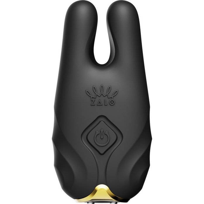 Черные виброзажимы на соски Nave. Фотография 4.