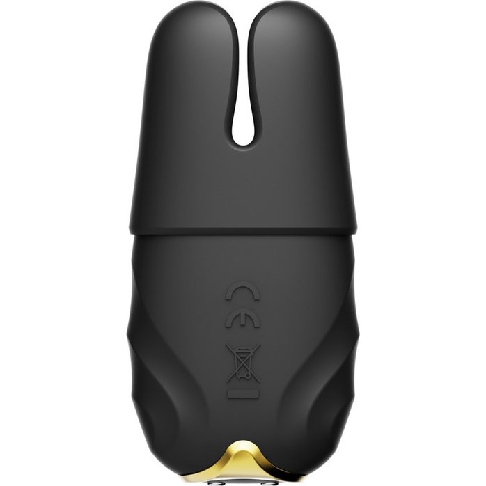 Черные виброзажимы на соски Nave. Фотография 7.