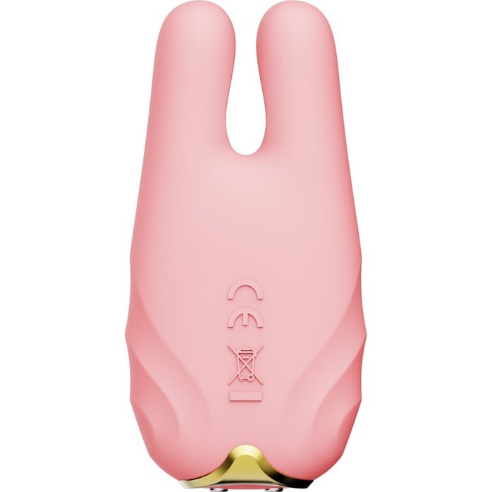 Розовые виброзажимы на соски Nave. Фотография 5.