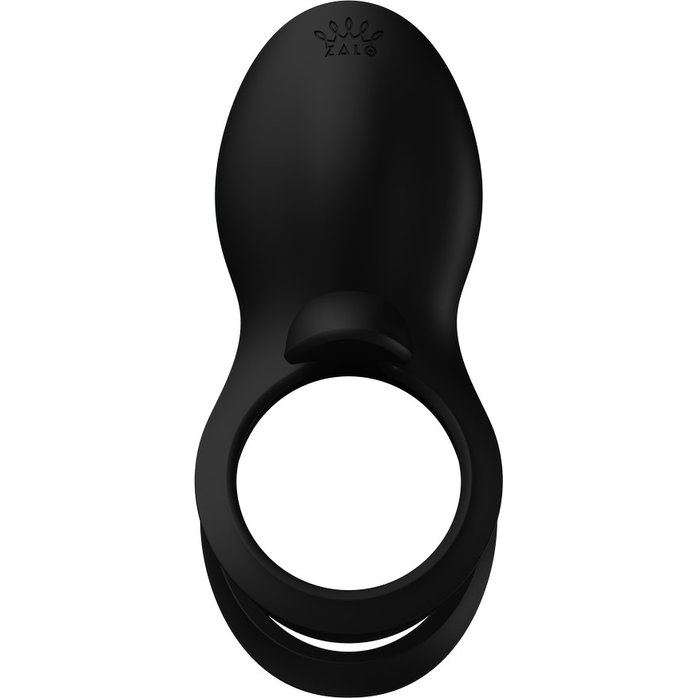 Черное эрекционное виброкольцо Bayek с пультом ДУ. Фотография 5.