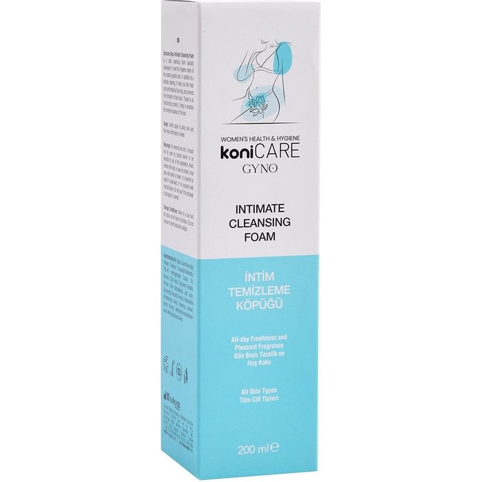 Пенка для интимной гигиены Konicare Gyno Intimate Cleasing Foam - 200 мл. Фотография 2.