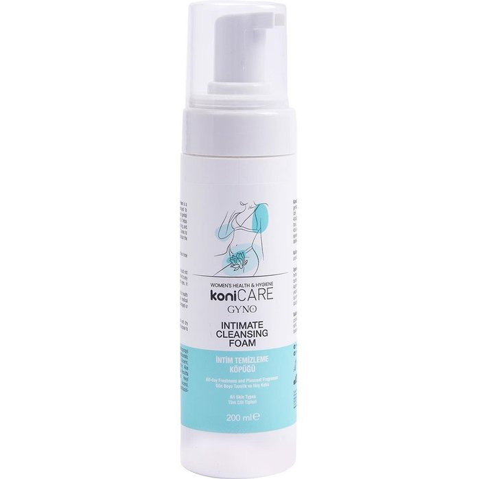 Пенка для интимной гигиены Konicare Gyno Intimate Cleasing Foam - 200 мл. Фотография 3.