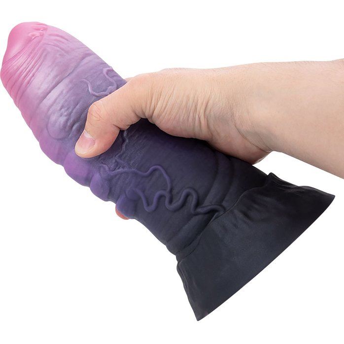 Фаллоимитатор-гигант на присоске Dreadful Fiend - 24 см. Фотография 5.