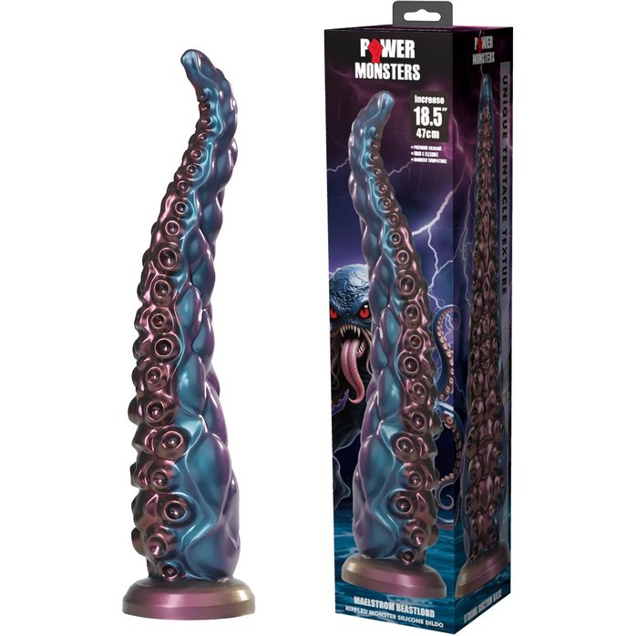 Стимулятор на присоске Maelstrom Beastlord - 47 см. Фотография 2.