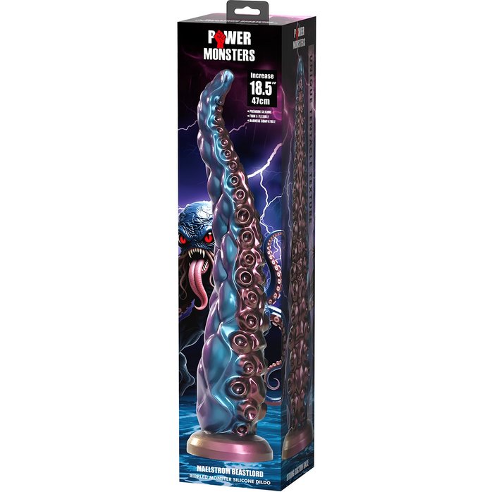 Стимулятор на присоске Maelstrom Beastlord - 47 см. Фотография 7.