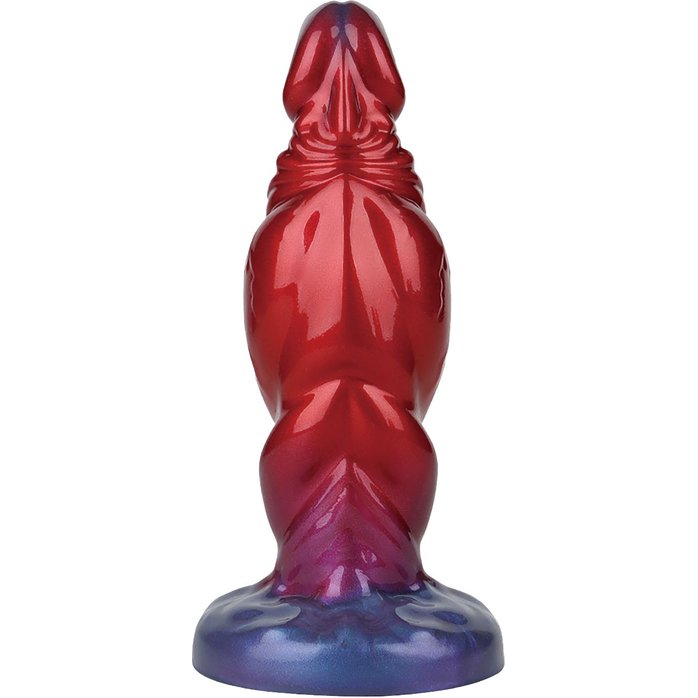 Красный фаллоимитатор с функцией расширения Shadow Behemoth - 21 см. Фотография 3.