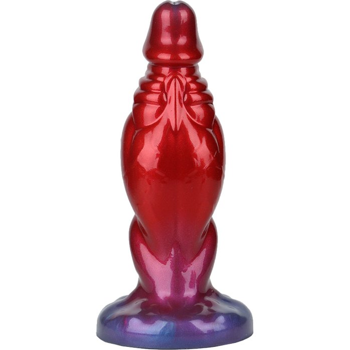 Красный фаллоимитатор с функцией расширения Shadow Behemoth - 21 см. Фотография 4.